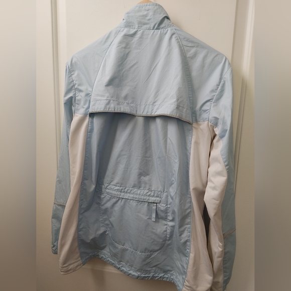 Nike Running Blue & White Jacket ~ Size L - Picture 6 of 12